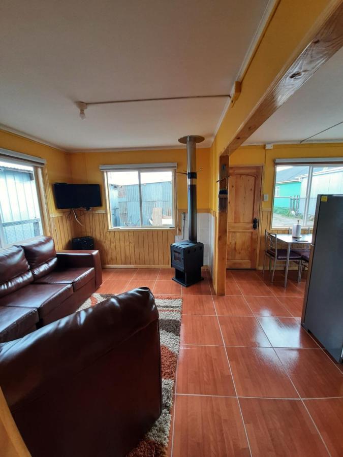 Cabana Cavernas Austral Puerto Sanchez Villa ภายนอก รูปภาพ